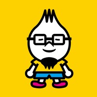 らっぷびとのキャラクターが描かれた「RAP GIFT EP」のジャケット。