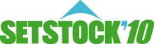 「SETSTOCK'10」ロゴマーク。