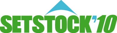 「SETSTOCK'10」ロゴマーク。