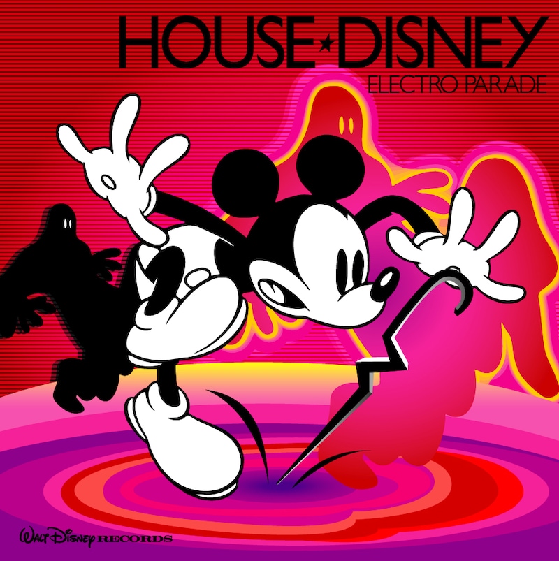 前作に続いてミッキーマウスのポップなジャケットも健在の「ハウス★ディズニー エレクトロ・パレード」。