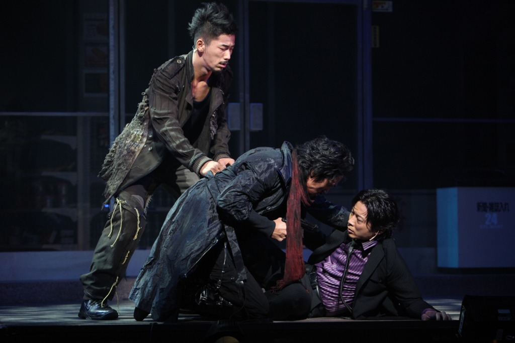 主人公3人の“正義”が交差し、ときには火花散るバトルシーンも。