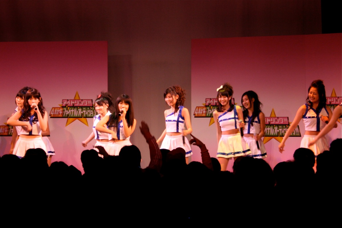 アイドリング!!!のミニライブより。