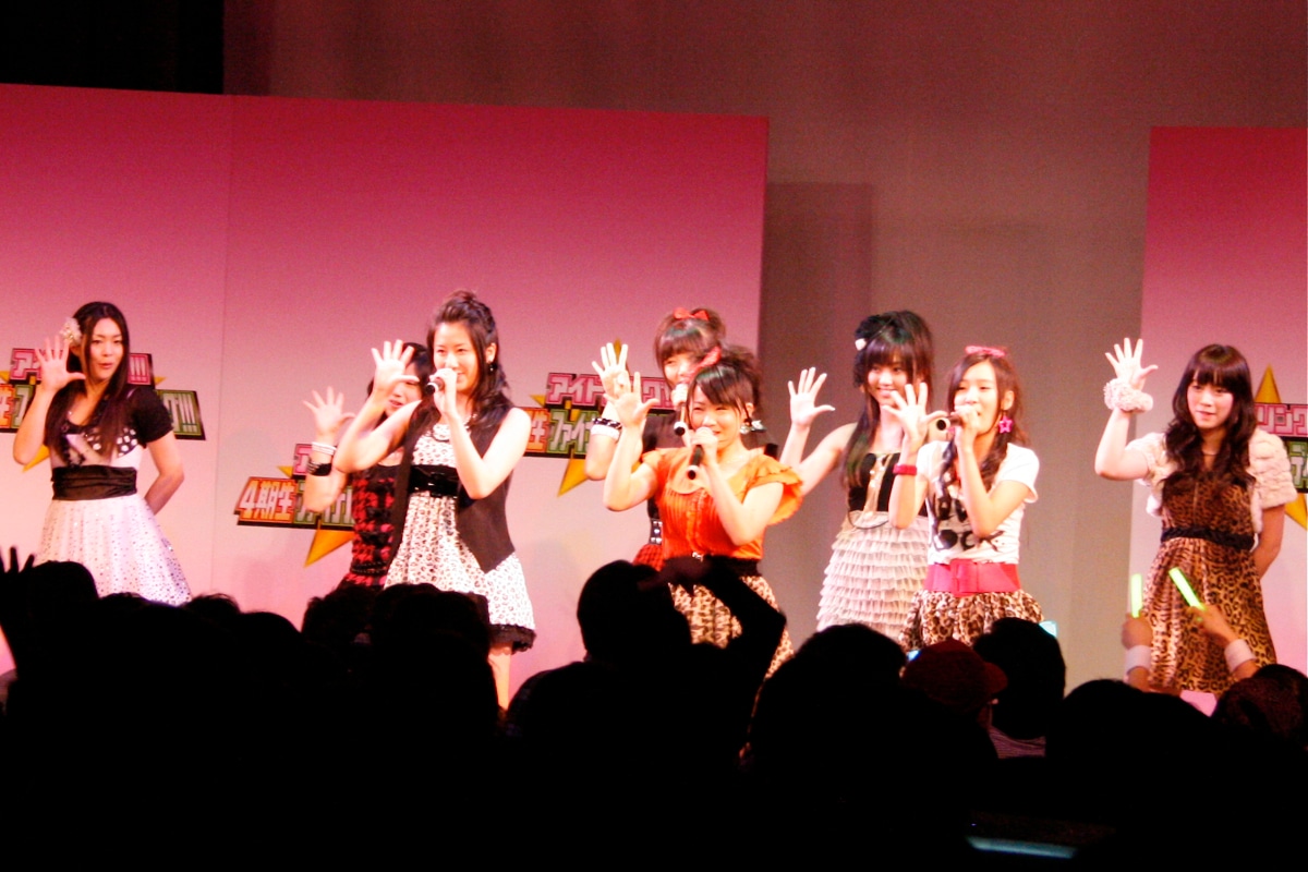 アイドリング!!!のミニライブより。