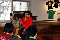 トークコーナーの模様。