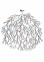 アートディレクター森本千絵が手がけた、「Tune in to a new world ～はじまりのはじまり」メインビジュアル。