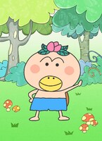 「はなかっぱ」は頭に花が咲くかっぱの家族を描いたアニメ。お父さんにはヒマワリ、お母さんにはタンポポなど、家族それぞれきれいな花が咲いているが、はなかっぱくんには「とりあえずの花」が咲いている。