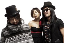 BREMEN（左からHAIOKA、ELY、KOHJIRO）。