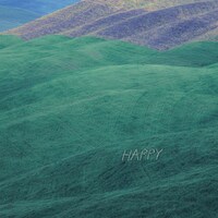 写真は「HAPPY」のジャケット。
