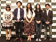 舞花「モバ・ドラ」完成披露試写会でデビュー曲熱唱