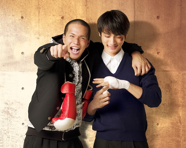 映画「ボックス！」に主演する市原隼人（写真左）と、主人公の幼馴染役を演じる高良健吾（写真右）。