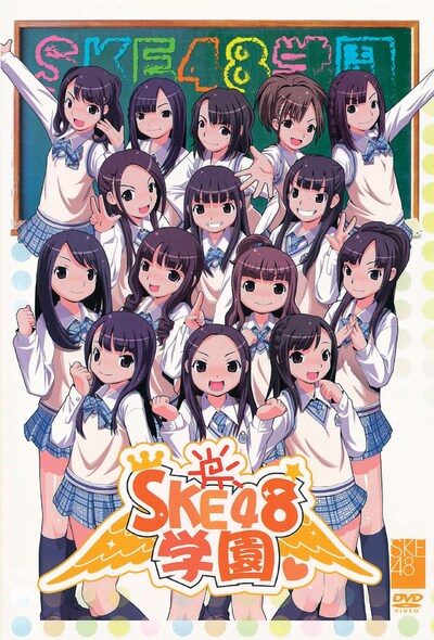DVD「SKE48学園 DVD-BOX I」初回限定版ジャケット（写真）では、チームSのメンバーをイラスト化。