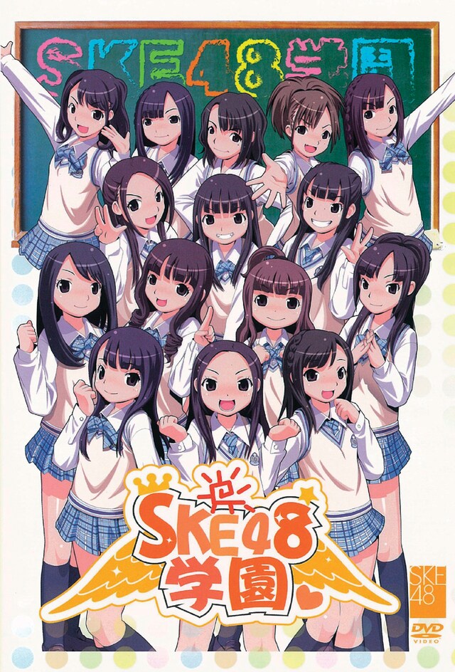 DVD「SKE48学園 DVD-BOX I」初回限定版ジャケット（写真）では、チームSのメンバーをイラスト化。