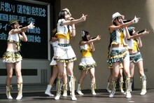 「青空片想い」を披露する選抜メンバー。現在ナタリーPower Pushでは、SKE48選抜メンバーへのインタビューを掲載中。