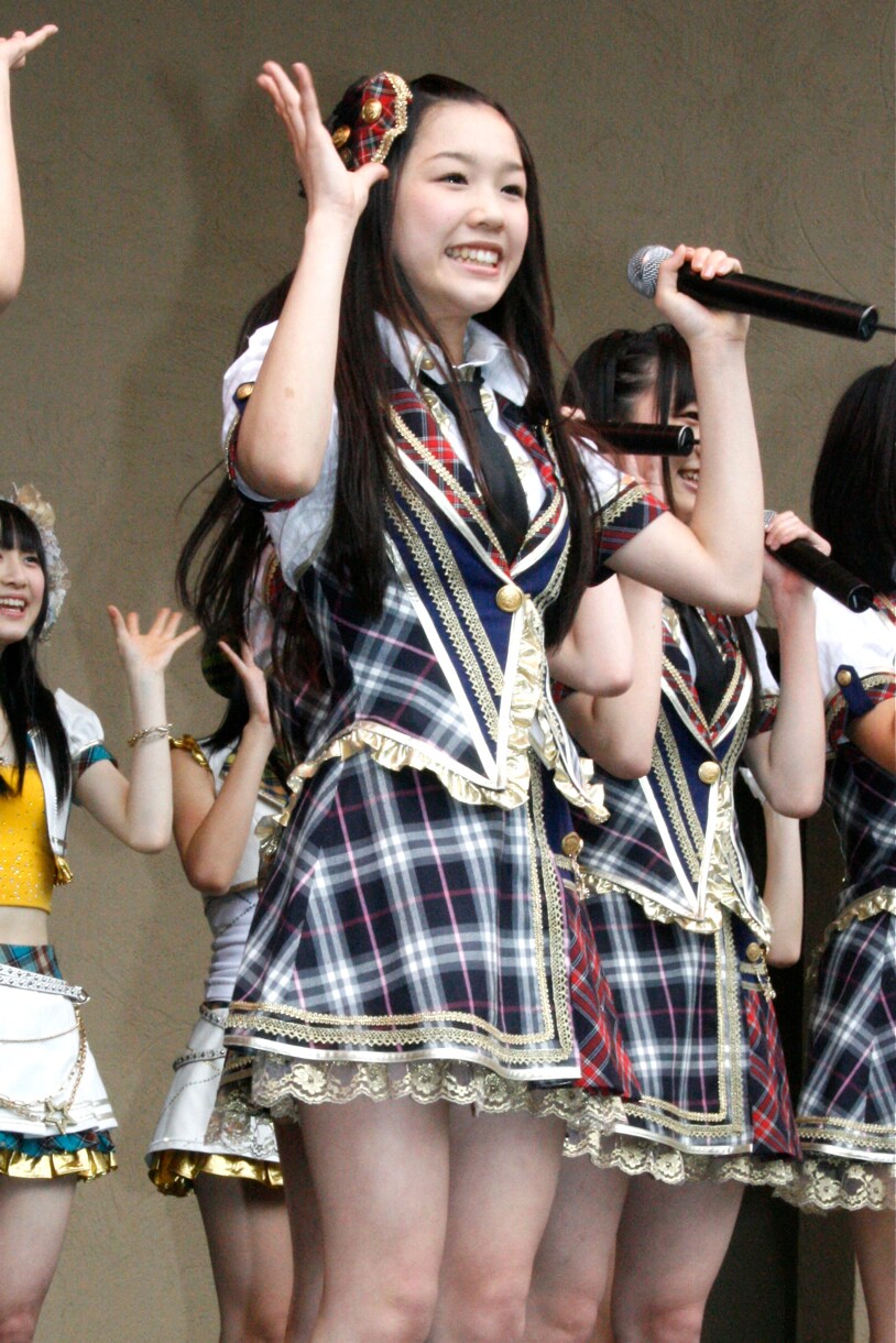 石田安奈 - SKE48、青空の東京ドームシティにファン3600人集合