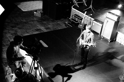 ROYのアップシーンはこのような形で撮影された。