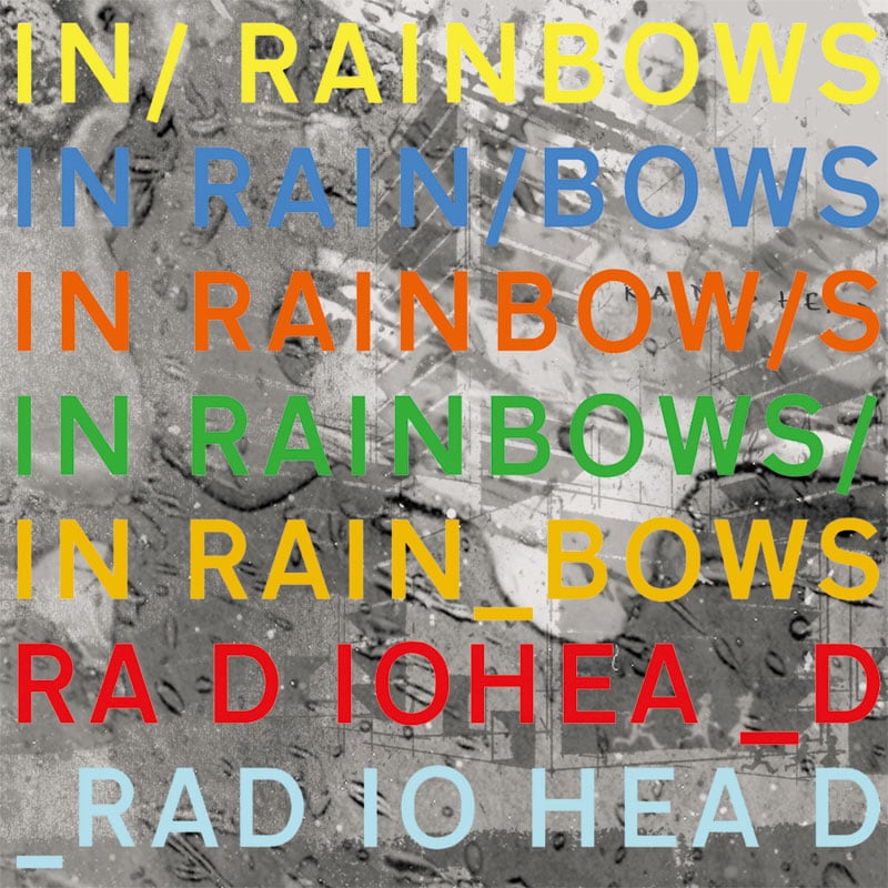 RADIOHEAD「IN RAINBOWS」ジャケット