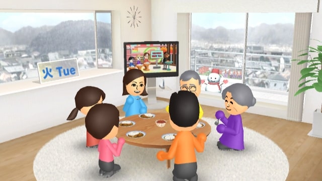 「Wiiの間」スクリーンショット。