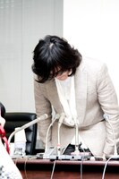 「まだ表に立って被害を明らかにしていない方、事情があって裁判を起こせない方にも随時お目にかかってお話したい」と語ったToshI。