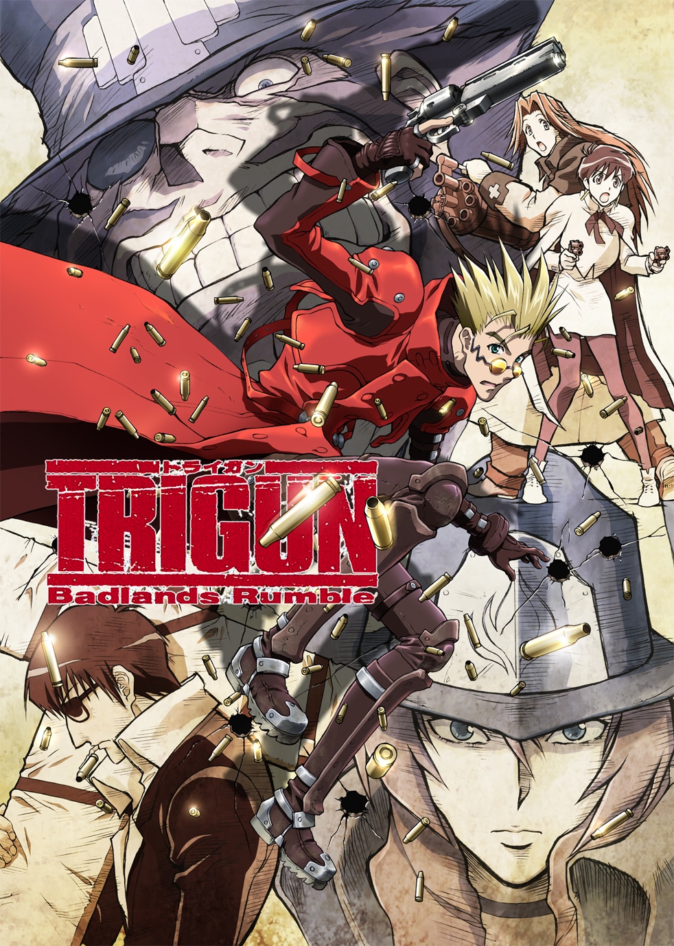 「TRIGUN -Badlands Rumble-」キービジュアル。(C)内藤泰弘/少年画報社・トライガン製作委員会