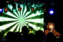 PANDA 1/2は去る4月22日にShibuya O-nestで日本での初ライブを実施した（写真はライブの模様）。