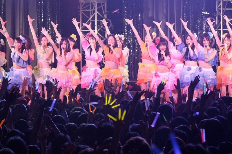 写真は4月29日、Zepp Nagoyaで行われたSKE48の単独コンサート「SKE48伝説､始まる」より。