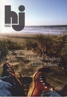 写真はツアーマガジン「hj ～HARVEST JOURNAL～」表紙。