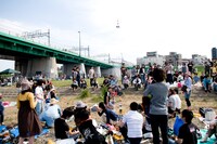 フニオチバーベキューの様子。