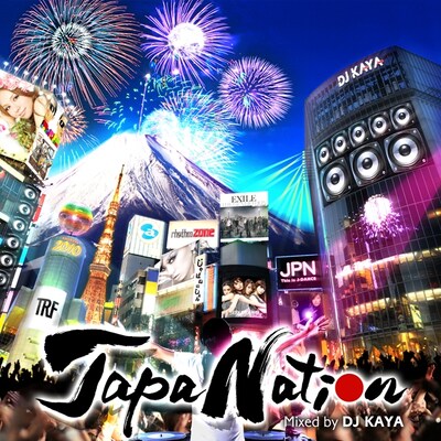 「JAPANATION mixed by DJ KAYA」ジャケット写真。