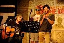 ネルソン・バビンコイ（写真左）、GOI（中央）、Ko-hey（右）