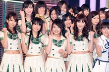 NHK初登場となったアイドリング!!!は18人で、6月9日発売のニューシングル「目には青葉 山ホトトギス 初恋」を歌い会場を盛り上げた。