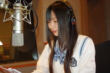 アフレコの様子。(C)SKE48/写真提供：SKE48運営事務局