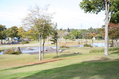 「TAICOCLUB Camps'10」の会場となる新潟県南魚沼郡津南町ニュー・グリーンピア津南。