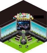 ピグドーム内の様子。