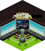 ピグドーム内の様子。