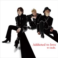 ニューシングル「Addicted to love」ジャケット写真。