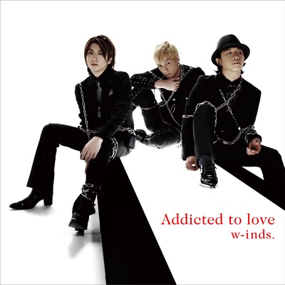 ニューシングル「Addicted to love」ジャケット写真。