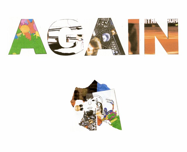 「AGAIN」（写真）はダウンロード形式のみ、11曲入り1500円で発売。まつきの初期の代表曲が、新たな形で再収録されている。