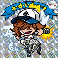 「ゼウスツアーオリジナル・ビックリマン仕様ステッカー」The Mirraz畠山承平バージョン。