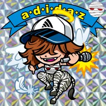 「ゼウスツアーオリジナル・ビックリマン仕様ステッカー」The Mirraz畠山承平バージョン。