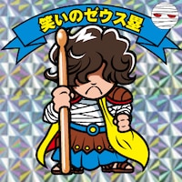 「ゼウスツアーオリジナル・ビックリマン仕様ステッカー」The Mirraz関口塁バージョン。