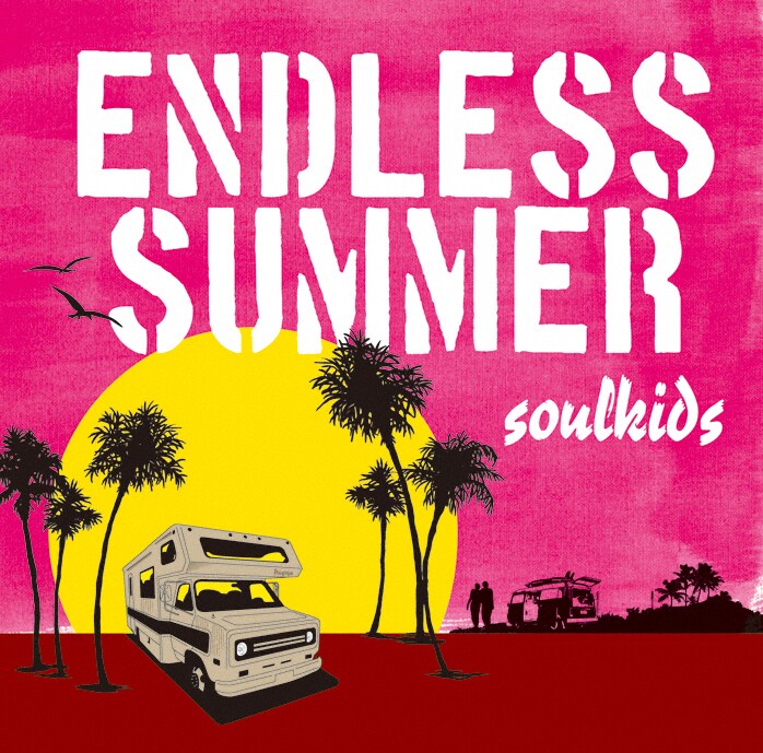 ニューアルバム「ENDLESS SUMMER」ジャケット写真。