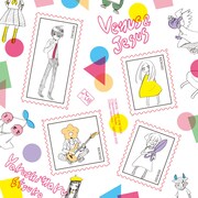 タワーレコード特典の切手風ステッカー。