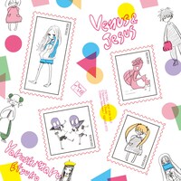 TSUTAYA特典の切手風ステッカー。