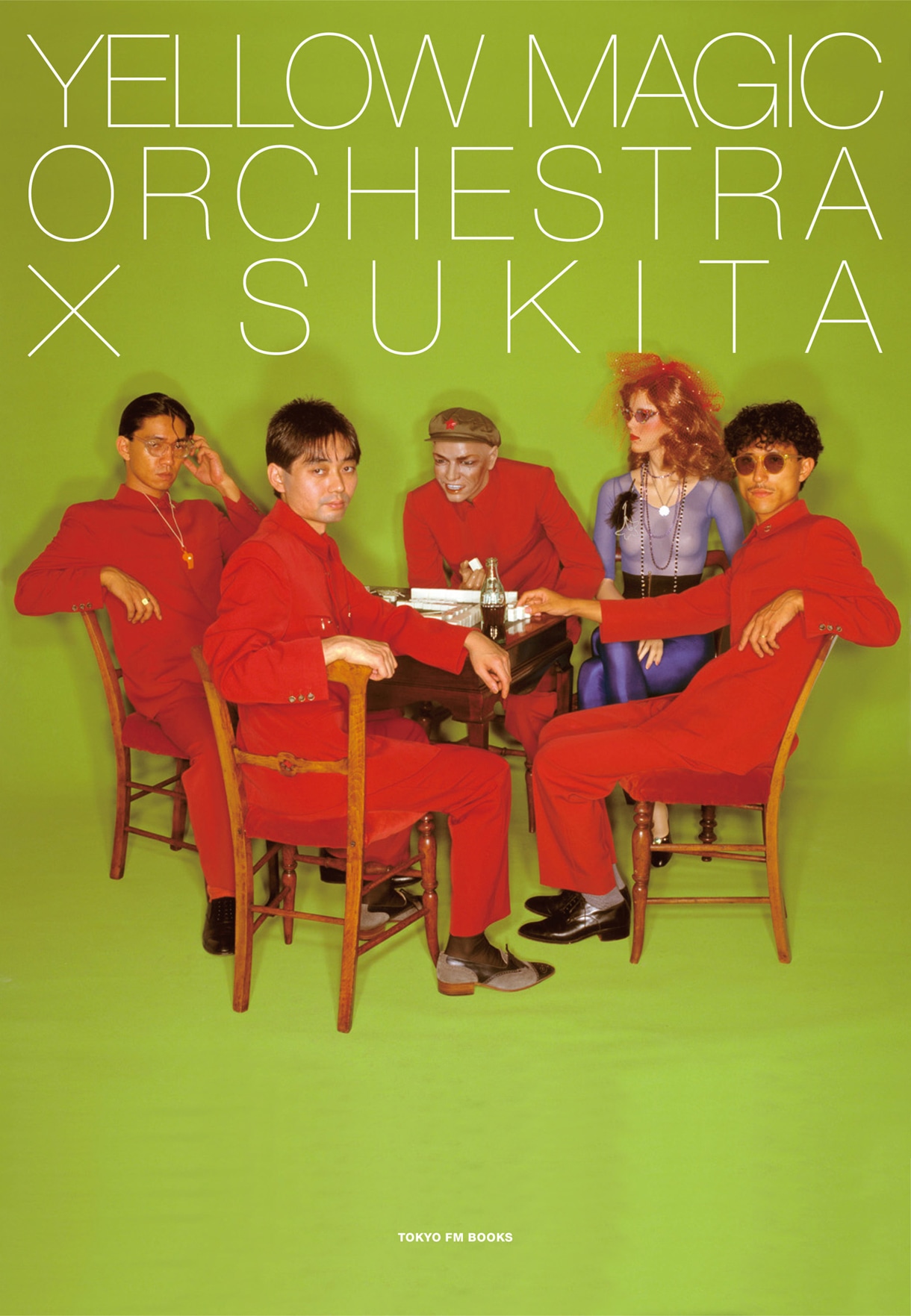 写真はカメラマン鋤田正義撮影による写真集「Yellow Magic Orchestra×SUKITA」。