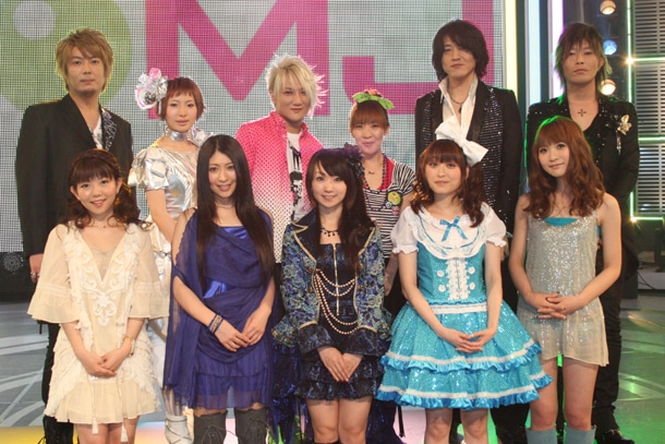 アニソン界の最前線で活躍する8組が顔を揃えた「MJ presents 新世紀アニソンSP.3」記者会見。
