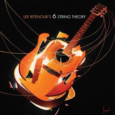 リー・リトナー「6 STRING THEORY」のジャケット。