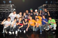 「UNITED～RISING DANCE FESTIVAL～」でのパフォーマンスの模様。