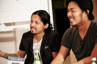 「MONSTER ROCK」収録風景。