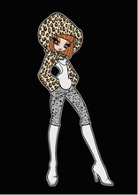 安室奈美恵×タツノコプロによるコラボキャラクター