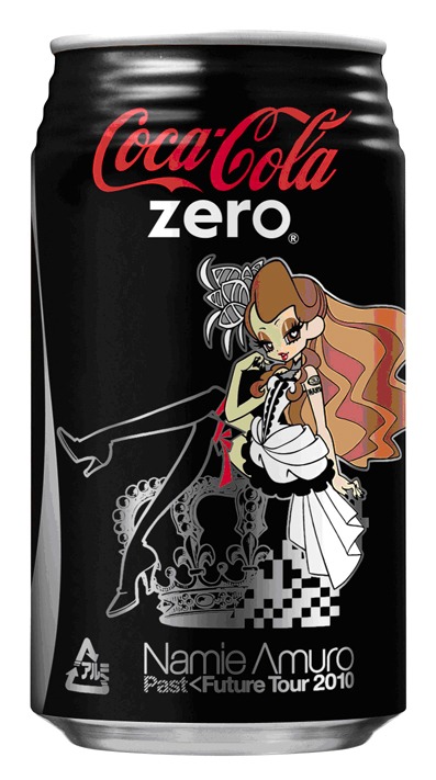 「NAMIE AMUROオリジナルCoca-Cola zero」は、ライブ会場では1缶または5缶セット、VISION FACTORY公式サイトでは12缶セットのみの販売となる。